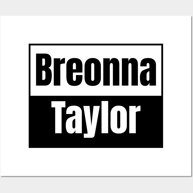 Breonna Taylor Wall Art by Vanilla Susu